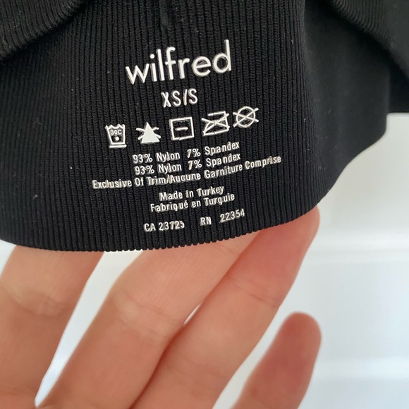 WILFRED Black Bralette XS/S - Picture 3 of 3